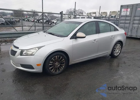 2012 Chevrolet Cruze Eco z USA, uszkodzony, nr VIN 1G1PJ5SC3C7144405